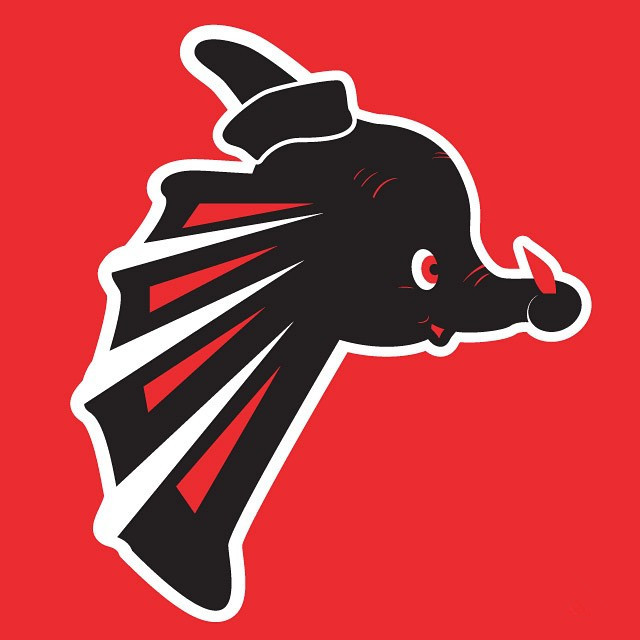 Atlanta Dumbos logo iron on transfers